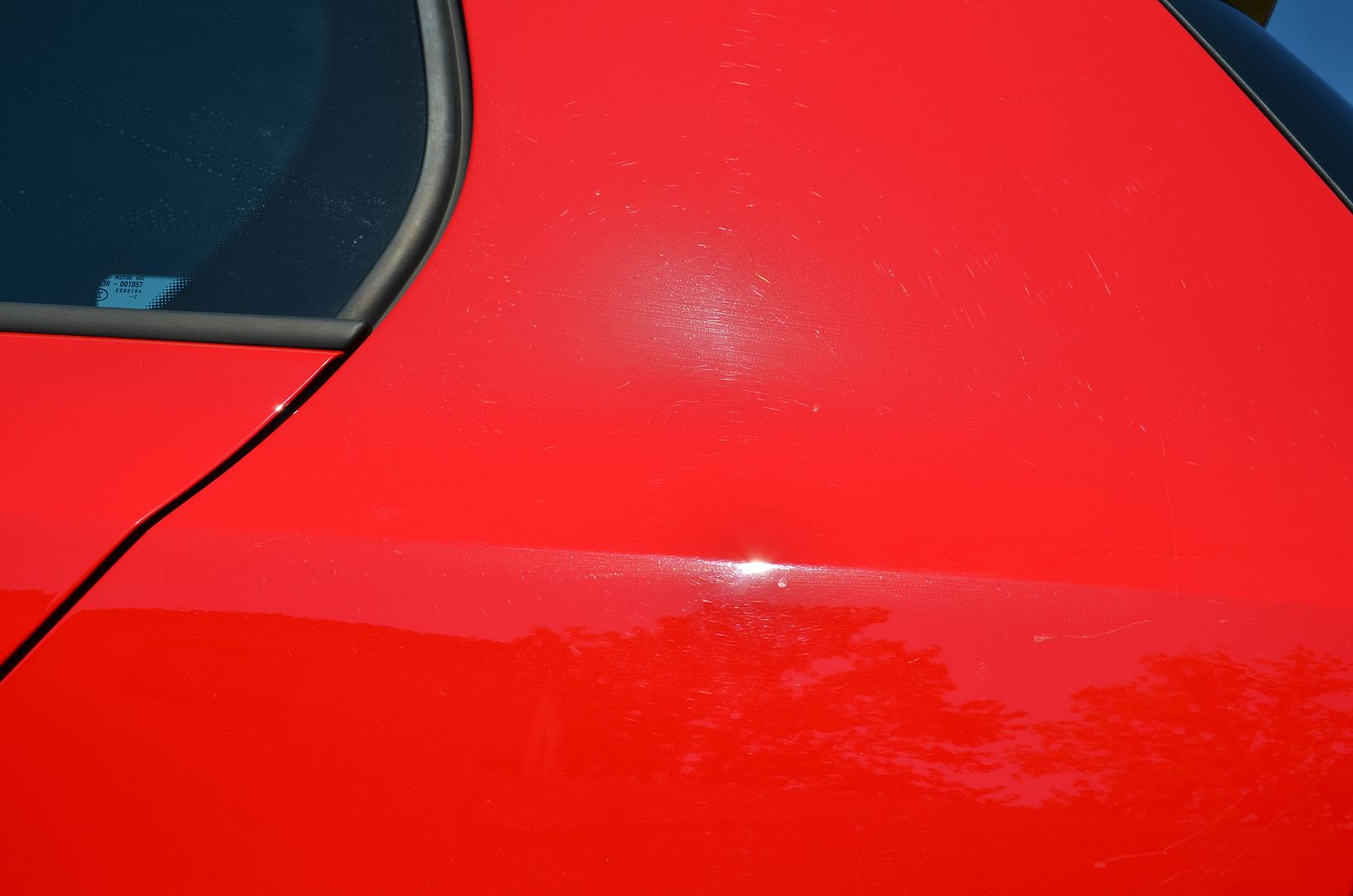 New Car Paint Correction and Opti Coat install on VW Golf R Detailer